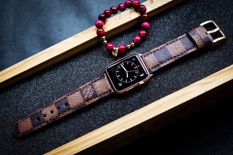 Authentic Repurposed Louis Vuitton Watch Bands | Wydział Cybernetyki