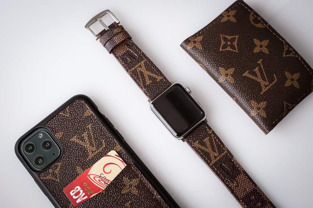 Handmade Louis Vuitton for Apple Watch Series 1,2,3,4,5,6,7,8,Ultra,SE Strap  Band Cuff – Limited Edition