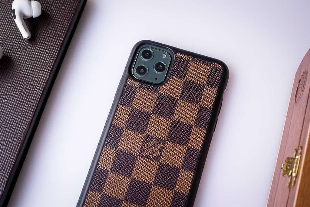 Louis Vuitton Black Grey iPhone 12 Mini Case – javacases
